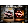 Opel Masa Lambası , Opel Logolu Led Işıklı Masa Lambası , Opel Gündüz Gece Masa Lambası
