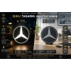 Mercedes Masa Lambası , Mercedes Logolu Led Işıklı Masa Lambası , Mercedes Gündüz Gece Masa Lambası