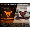 Cupra Masa Lambası , Cupra Logolu Led Işıklı Masa Lambası , Cupra Gündüz Gece Masa Lambası