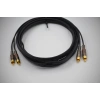 Amfi Rca Kablosu – 3 Metre - El Yapımı %100 Bakır – Anfi Rca Ses Kablosu - 3 Metre