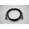Amfi Rca Kablosu – 3 Metre - El Yapımı %100 Bakır – Anfi Rca Ses Kablosu - 3 Metre