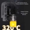Anycubic Kobra S1 Hotend 0.4 - Anycubic Kobra S1 0.4mm Sertleştirilmiş Çelik Nozzle Hotend - 0.4mm