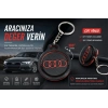 AUDİ Anahtarlık , AUDİ Döner Araç Anahtarlık - AUDİ Çift Yönlü Araba Anahtarlığı