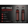 Audi Anahtarlık Çizgili , Audi Araç Anahtarlık - Audi Çift Yönlü Araba Anahtarlığı