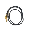 Aux Rca Kablo 2 Metre - %100 Bakır 6mm Kablodan Bir Tarafı Aux Diğer Tarafı Rca Kablo - 2 Metre