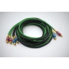 Bakır Amfi Rca Kablosu - 2 Giriş 4 Çıkış Anfi Rca Kablosu - 2 Metre - El Yapımı Tam Bakır - 2 Metre