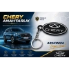 Chery Anahtarlık , Chery Logolu Araç Anahtarlık , Hediyelik Chery Araba Anahtarlığı