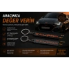 Cupra Anahtarlık Sade , Cupra Araç Anahtarlık - Cupra Çift Yönlü Araba Anahtarlığı