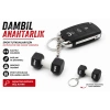 Dambıl Anahtarlık , Dambıl Şeklinde Araç Anahtarlık - Dambıl Araba Anahtarlığı