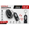 Düdüklü Mini Cooper Anahtarlık , Mini Cooper Logolu Islık Çalan Araç Anahtarlık - Hediyelik Mini Cooper Araba Anahtarlığı