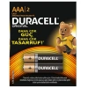 DURACELL İnce Kalem Pil AAA - DURACELL LR3/MN2400 1.5 Volt Alkalin AAA 2LI İnce Kalem Pil