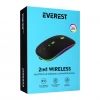 Everest Şarj Edilebilir Kablosuz Mouse - Everest SM-BT11 Siyah 2in1 Bluetooth 2.4Ghz USB Şarj Edilebilir Kablosuz Mouse