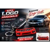 Fiat Egea Anahtarlık , Fiat Egea Panjur Görünümlü Araç Anahtarlık - Fiat Egea Araba Anahtarlığı