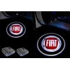 Fiat Kapı Altı Led Logo - Fiat Hayalet Logo Mesafe Sensörlü - Fiat Yeni Nesil , Pilli , Yapıştırmalı Kapı Logo