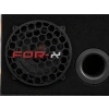 For-x 20cm Bass Koruma Kapağı Siyah - For-x Logolu Subwoofer Koruma Kapağı 20cm - 1 Adet
