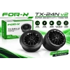 For-x Tweeter 4cm - For-x TX-24Nv2 Tiz - For-x 4cm Kapı ve Direk Tweeter