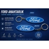 Ford Anahtarlık , Ford Logo Araç Anahtarlık - Ford Çift Yönlü Araba Anahtarlığı