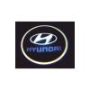 Hyundai Kapı Altı Led Logo - Hyundai Hayalet Logo Mesafe Sensörlü - Yeni Nesil , Pilli , Yapıştırmalı Kapı Logo