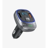 Linktech FM Transmitter - Linktech GF17 Premium 48W Üç Girişli 5.0 Bluetooth FM Transmitter - RGB Çakmaklıktan Müzik Dinleme