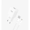 Linktech Lightning Şarj Aleti - iPhone Telefon Şarj Aleti - 10W Lightning Kablolu iPhone Şarj Cihazı