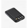 Linktech Powerbank WF27 - 10.000 Mah Çoklu Kablolu ve Kablosuz Hızlı Şarjlı Powerbank - Kaliteli Taşınabilir Şarj Aleti