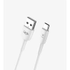 Linktech Type-C Şarj Kablosu 100cm - Yeni Nesil Android 3A USB-A Tip-C USB Şarj Kablosu