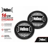 Mobass 16cm Hoparlör Kapağı - Mobass Logolu Plastik Midrange Hoparlör Kapak 16 cm - 2 Adet