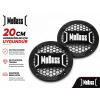 Mobass 20cm Hoparlör Kapağı - Mobass Logolu Plastik Midrange Hoparlör Kapak 20 cm - 2 Adet