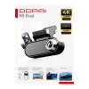 DDPAI N5 DUAL Çift Kameralı Araç Ön ve Arka Kayıt kamerası , 4K, Wi-Fi, GPS , Araç İçi + Arka Kamera Siyah