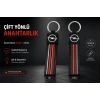 Opel Anahtarlık Çizgili , Opel Araç Anahtarlık - Opel Çift Yönlü Araba Anahtarlığı