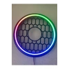 Pixel Ledli 30cm Bass Kapak Sese Duyarlı - Piksel Neon Ledli 30cm Bass Koruma Kapağı