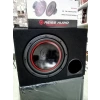 Reiss 30cm Kabinli Bass - Çift Bobin 1400w 400RMS Subwoofer 30cm 4 + 4 OHM