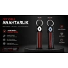Renault Anahtarlık Çizgili , Renault Araç Anahtarlık - Renault Çift Yönlü Araba Anahtarlığı