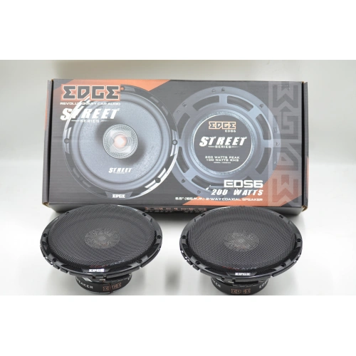 EDGE 16cm Hoparlör – EDGE EDS6 200w 100RMS - EDGE Street Tweeterli , 16 cm Koaksiyel Hoparlör
