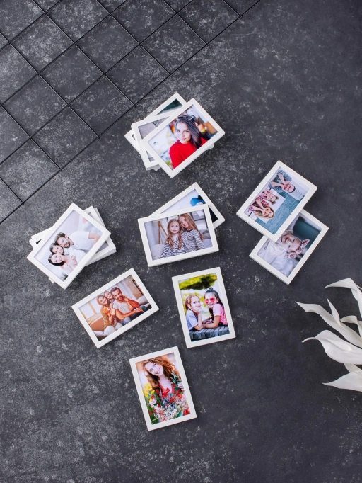 Beyaz Çerçeveli Magnet 5x7 cm - 24 Adet