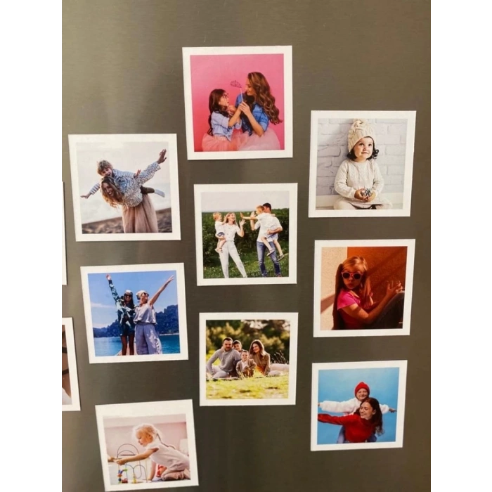 Kare Magnet 7x7cm - 24 Adet