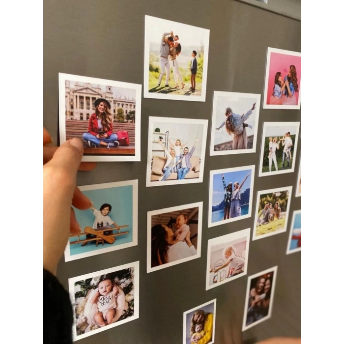 Kare Magnet 7x7cm - 48 Adet