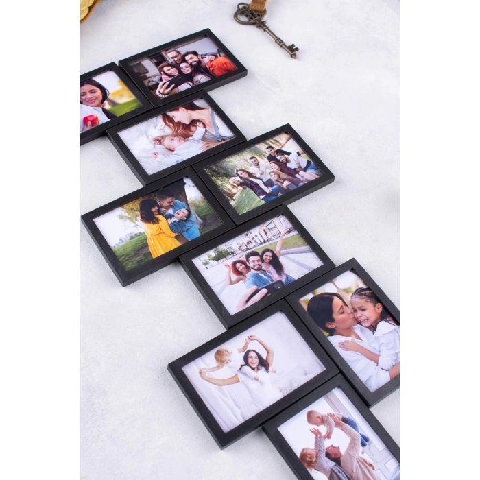 Siyah Çerçeveli Magnet 5x7 cm - 60 Adet