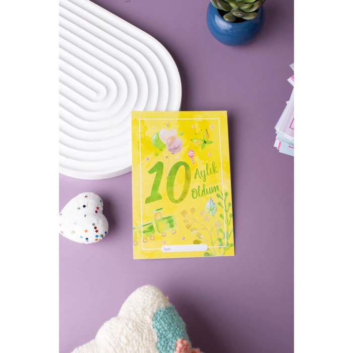 Water Color Anı Kartı 36 Adet