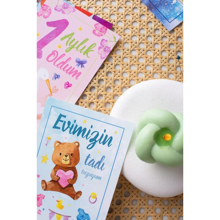 Water Color Anı Kartı 36 Adet