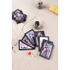 Siyah Çerçeveli Magnet 6x9cm - 36 Adet