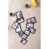 Beyaz Çerçeveli Magnet Karısık Ebat - 44 Adet