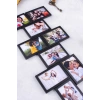 Siyah Çerçeveli Magnet 5x7 cm - 12 Adet