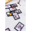 Siyah Çerçeveli Magnet 5x7 cm - 36 Adet