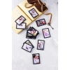 Siyah Çerçeveli Magnet 5x7 cm - 36 Adet