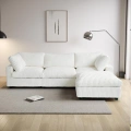 L Şekilli Modüler Koltuk – Sirius Serisi - Beyaz