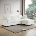 L Şekilli Modüler Koltuk – Sirius Serisi - Beyaz