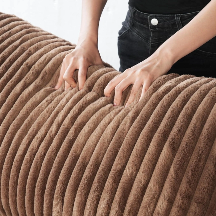 2’li Modüler Koltuk – Sirius Serisi - Kahverengi