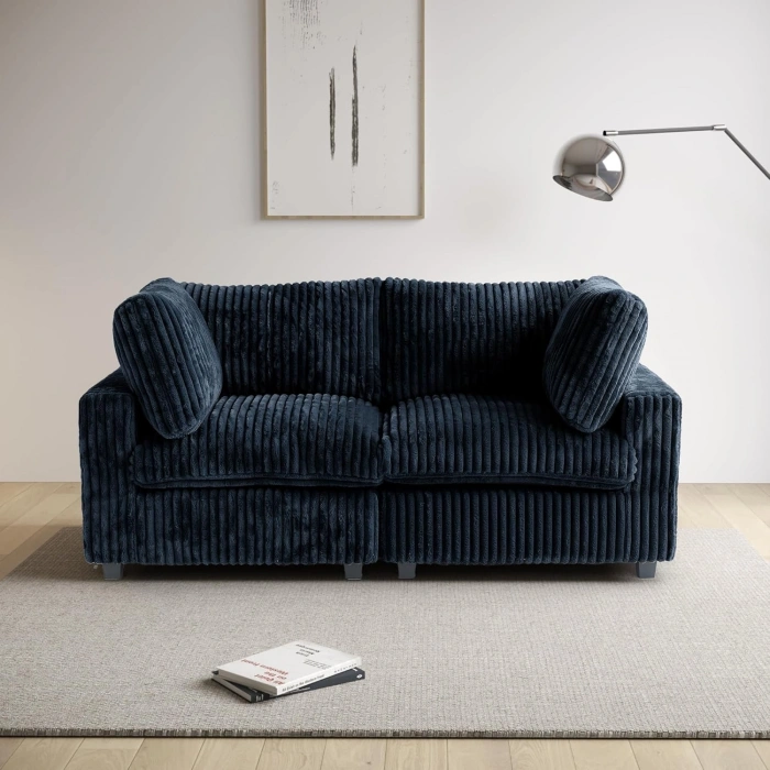 2’li Modüler Koltuk – Sirius Serisi - Siyah