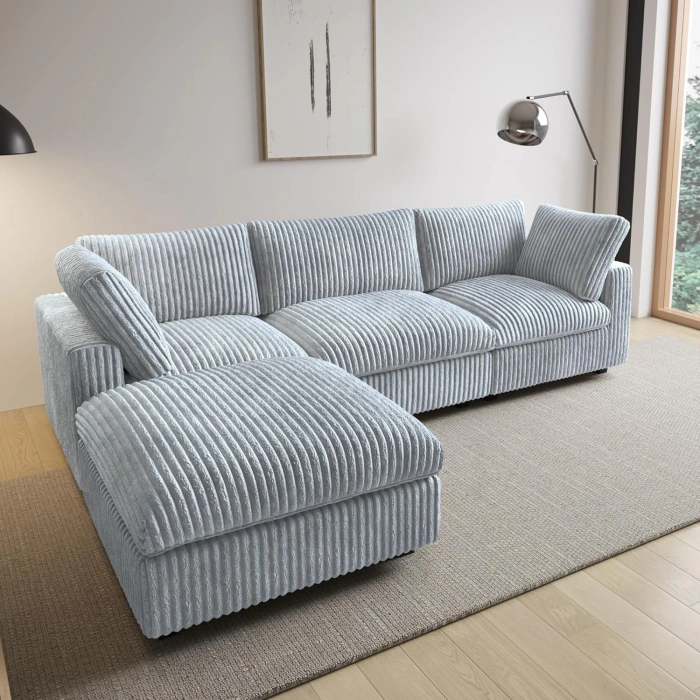 L Şekilli Modüler Koltuk – Sirius Serisi - Gri